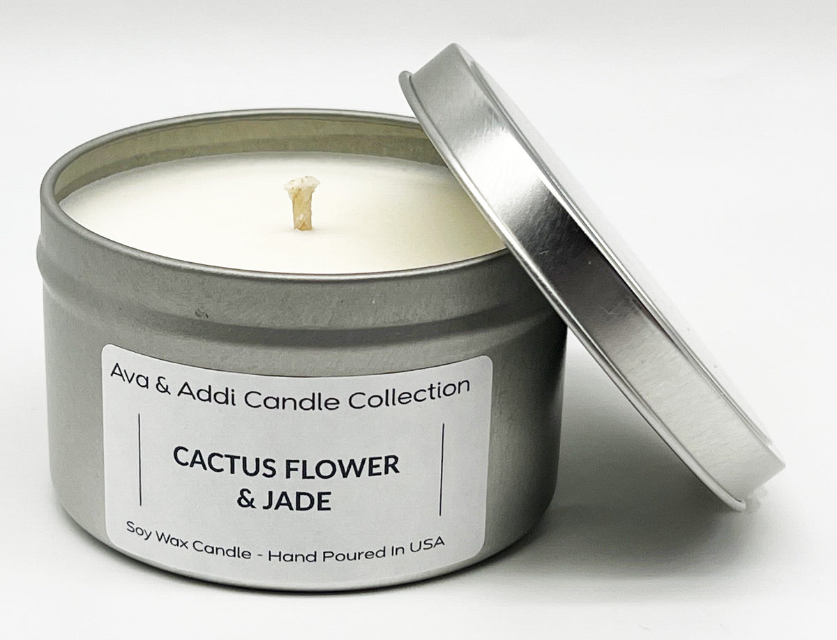 Cactus Flower & Jade – Ava & Addi Candle Collection
