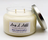 Black Violet & Saffron